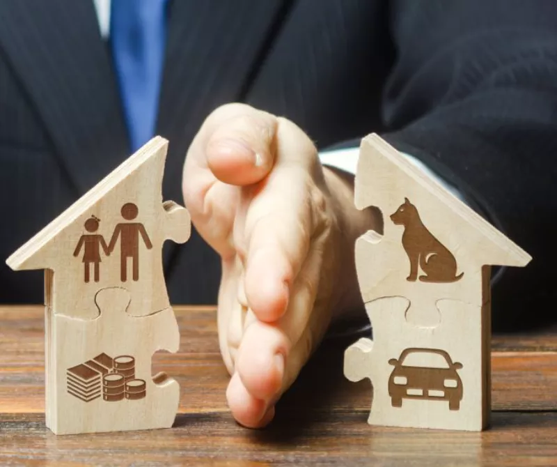 تقسیم اموال بعد از طلاق